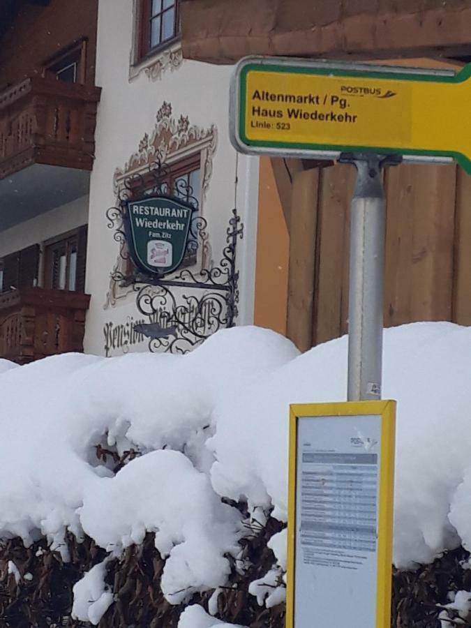 Privatzimmervermietung Wiederkehr 알텐막팀퐁와 외부 사진